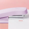 thumbnail image 4 of 12 Pistolets HoleStaple Machines à Reliure Portatives Bureau Étudiant Papeterie Macarons Couleur Agrafeuse Moyenne, 4 of 6