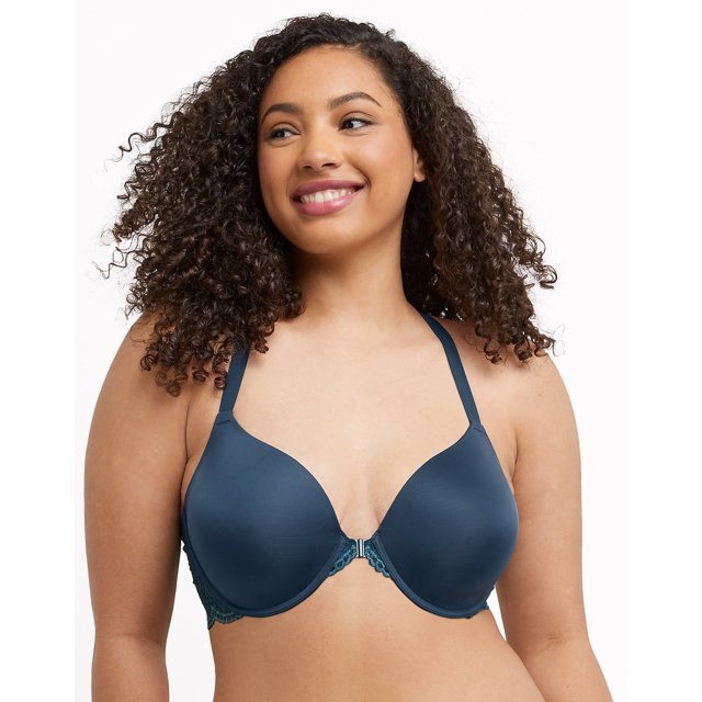 Maidenform Womens Pure Genius T-Back Bra with Lace, 36D