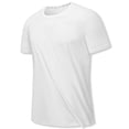 thumbnail image 1 of QIPOPIQ Men's Dri-Power Cotton Blend Short Sleeve Tees, Moisture Wicking Clearance, 1 of 7
