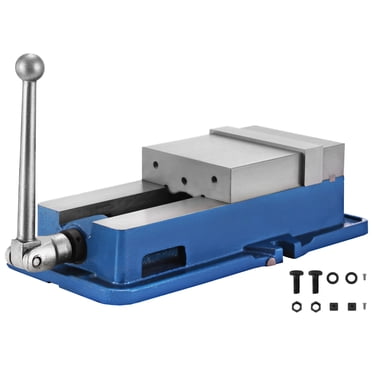VEVOR  Powerful Precise Clamping  Vice 6 inch  Vice Machine 59.4lbs Vice Precision Vice Accessory Set 1-3/4inch Jaw Precise Clamping Lock Table Vice