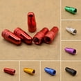 thumbnail image 4 of 5pcs Bike Bicycle Air Valve Cap for Presta Valve Wheel Rim Tyre Stem Dust Cover Silver, 4 of 10