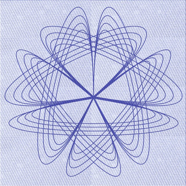 Ahgly Tapis d'Intérieur Lavable en Machine Carré Lavande Bleu, 5 Pieds Carré