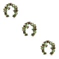 thumbnail image 4 of Wweixi Add Touch Of Beauty With Artificial Rose For Any Occasion Backdrop Arch Flowers Cloth Artificial Flowers Low Maintenance red 3Set, 4 of 6