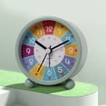 thumbnail image 3 of Children's Alarm Clock, Analogue Alarm Clock, No Ticking, Learning Alarm Clock, Children's Quartz Alarm Clock, 3 of 3