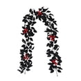 thumbnail image 2 of Amzcrzy Simulation Vine Halloween Rose Leaves Simulation Rattan Artificial Rose Leaves Decoration Arrangement Thanksgiving Pumpkin Rattan. Christmas Decorations Halloween Decorations Fall Decor, 2 of 6