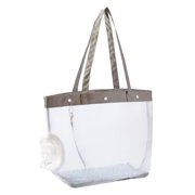 Mesh Pet Carrier Bag Foldable Portable Handheld Cat Carrier with Transparent Nylon Mesh 26.3 in x 12.6 in x 7 in Sky Blue Gray Beige Mint Green