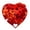 B, variant on Heart Cut Outs 1 Piece Hollowed Out Paper Craft Shape with Gear and Ball Design for DIY Decor and Stress Relief