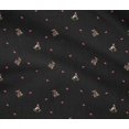 thumbnail image 4 of oneOone Coton Flex Tissu Feuilles et Fleurs Imprimé Floral 1 Yard 40 Inch Wide, 4 of 4