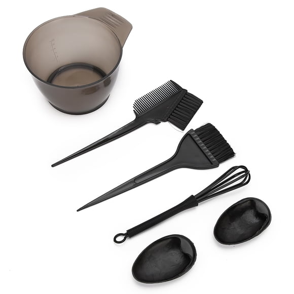 Plastic Hair Dyeing Salon Tool Hair Coloring Brush Hair Coloring Set Hair Tint Styling Tool Hair Color Mixing Coloring for Tint Mixing Dyeiny Black