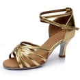 thumbnail image 2 of Kcodviy Chaussures de Danse Latine Femmes Sandales à Plateforme pour Femmes Sandales de Danse Salsa de Salon Sandales Tendance pour Femmes Sandales de Bal pour Femmes, 2 of 2