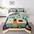 thumbnail image 1 of Erosebridal RV Car Bedding Twin Comforter Set,Camping Adventure Down Comforter,Cartoon Car Decor,Reversible,Lightweight,2-Piece, 1 of 7