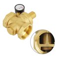 thumbnail image 2 of Pressure Reducing Valve, With Adjustable Gauge  Pressure Reducer, Brass Water Pressure Reducer For Most Tap Water Equipment, 2 of 8