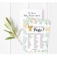 thumbnail image 2 of Inkdotpot 50 Sheets What'sIn Your PurseBaby Shower GameCards Baby Cheetah Jungle Animals Activity CardsPartyIdea Baby Shower Party Supply, 2 of 5