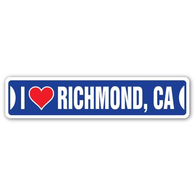 SignMission SSIL-Richmond Ca Street Sign - I Love Richmond, California