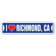 thumbnail image 1 of SignMission SSIL-Richmond Ca Street Sign - I Love Richmond, California, 1 of 1
