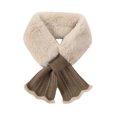 thumbnail image 2 of Horkkom Neck Gaiters for Men Winter Color Block Scarf With Warmth And Protection Thick Scarves, 2 of 4