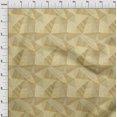 thumbnail image 4 of oneOone Velvet Yellow Fabric Abstracts Sewing Material Print Fabric By The Yard 58 Inch Wide, 4 of 5