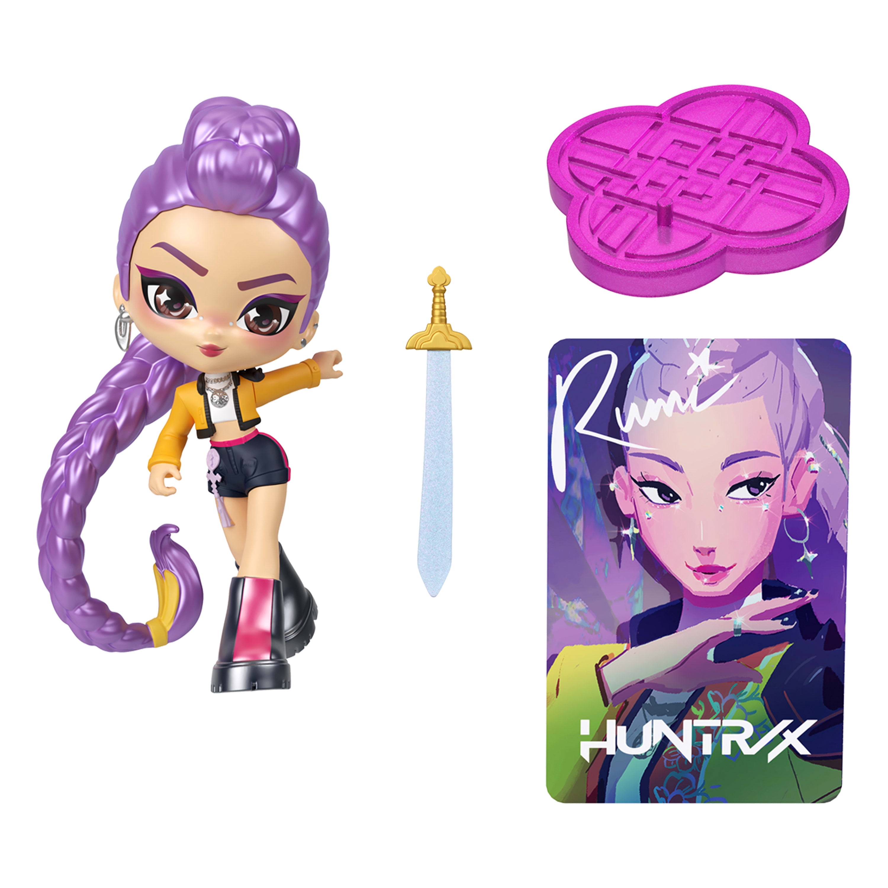 Figurine KPop Demon Hunters, figurine de collection de 8,9 cm du personnage favori des fans (les styles peuvent varier)