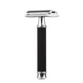 thumbnail image 1 of Double Edge Safety Razor Stainless Steel Manual Shaving Razor Long Handle Traditional Razor, 1 of 6