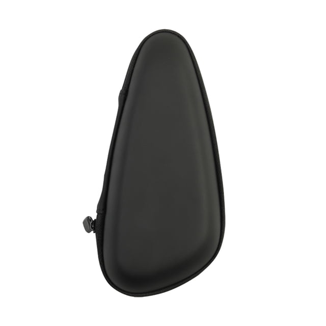Travel Portable Shaver Bag Storage Protective Case Pouch for Philips Razors, made of durable EVA material with a shockproof and fall-proof design. The black case features a zipper closure for secure storage and easy access, measuring approximately 19cm x 8.5cm x 6cm. Ideal for protecting and carrying Philips men's electric razors during travel or outdoor activities.