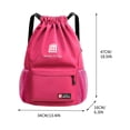 thumbnail image 2 of tumgatte Large Capacity Sports Drawstring Shoulder Bag Travel Backpacks Up to 45% off, 2 of 2