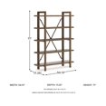 thumbnail image 3 of Signature Design by Ashley Merriton 71" Bookcase in Brown, 3 of 7