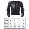 thumbnail image 3 of Men Full Body Motorcycle Jacket Armor Motocross Motorbike chest protector jacket Racing Protective Gear Motorbike Chest Elbow Back Shoulder Protector, 3 of 9