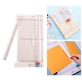 thumbnail image 2 of pitrice Paper Cutter Portable Paper Paper Cutter Trimmer and Book Cover Gift Box Home Paper Trimming Scorer for Cardstock Craft Projects 38x21CM, 2 of 8