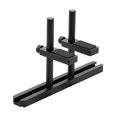 thumbnail image 3 of Miulika GPU Support Bracket Dual Brace Aluminum Alloy Graphics Card GPU Brace Adjustable black 8cm, 3 of 9