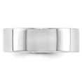 thumbnail image 2 of Bague Plate Légère en Or Blanc 14K 7 mm Taille 9, 2 of 3