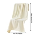 thumbnail image 3 of Bath Towel, Highly Absorbent, Quick Dry, Plush Feel, Luxury Bath Sheet, for Home, , and Gym Use, 3 of 8