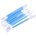 thumbnail image 1 of 8PCS/Set Sugar Craft Fondant Cake Pastry Carving Cutter Chocolate decorating cutter Craft Decorating Clay Modelling Plastic Baking Tool, 1 of 8