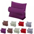 thumbnail image 3 of Grand Coussin Cale Dorsal Ajustable pour Canapé Lit, Chaise de Bureau, Coussin de Repos, Oreiller de Soutien pour le Cou, Oreiller de Repos pour Lecture Utilisé sur Canapé, Lit, 3 of 13