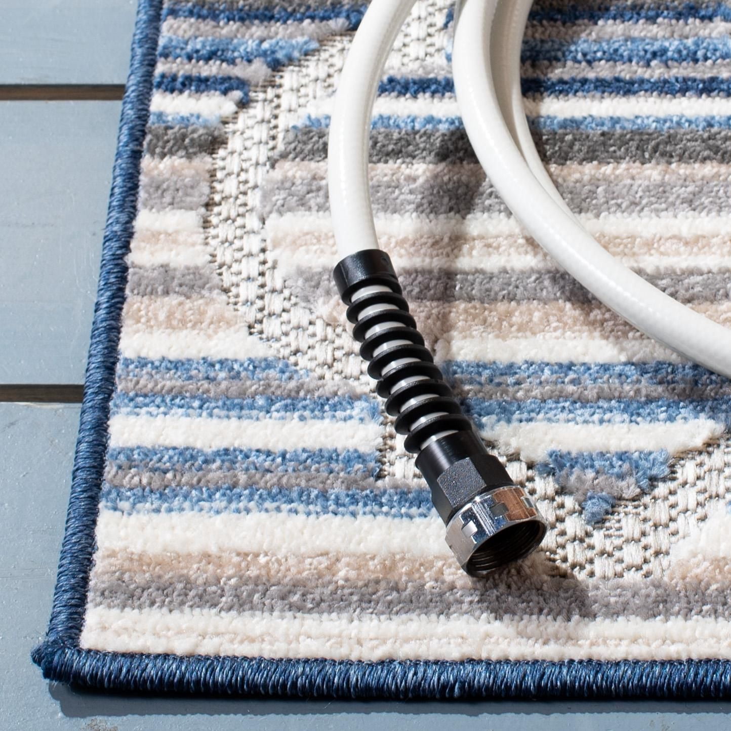 Safavieh Cabana Rorie Tapis Géométrique Extérieur