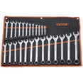 thumbnail image 1 of VEVOR Combination Wrench Set 25-Piece Metric 6 mm to 32 mm with Roll-up Pouch, 1 of 9