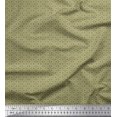 thumbnail image 1 of Soimoi Poly Georgette Fabric Geometric Small Print Fabric by The Yard 42 Inch Wide, 1 of 3