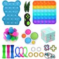thumbnail image 1 of TheFound Sensory Fidget Toys Set Dimple Bubble Board Flippy Chain Hand Toys, 1 of 5