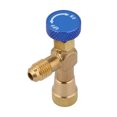 thumbnail image 4 of 1/ 4 Soupape de Commande CVC Pièces d'Adaptateur de Réfrigérant de Conditionnement Efficace pour Boyau de Chargement de Réfrigérant R22, 4 of 8