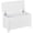 White, variant on HOMCOM Storage Chest with 2 Safety Hinges and Flip Lid, White