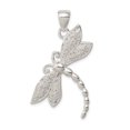 thumbnail image 1 of 925 Sterling Silver Dragonfly Necklace Pendant Charm Insect Arachnid, 1 of 6