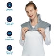 thumbnail image 1 of AKDSteel Electric Heating Pad for Neck, Shoulders and Back, Fast Heat Therapy Wrap for Pain Relief and Muscle Soothing, 1 of 8