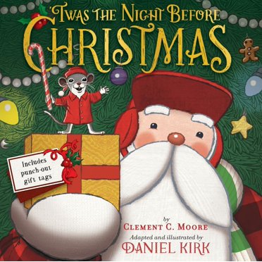 'twas la Nuit avant Noël: un Livre d'Images