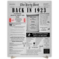 thumbnail image 1 of The Party Post 101st Birthday Party Decorations Poster Born in 1923, 1 of 4