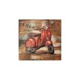 thumbnail image 1 of 3D Metal Wall Art - Vespa GC10010, 1 of 1