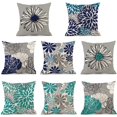 thumbnail image 3 of Outdoor Bench Cushion Covers Waterproof Sofa Printed Pillow Cushion Protector, 3 of 4