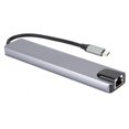 thumbnail image 2 of ANGGREK Station d'Accueil Hub 8-en-1 Typec vers RJ45 PD USB Typec Adaptateur Convertisseur, Type&8209, Po&8209, 2 of 8