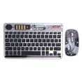 thumbnail image 1 of Keyboard Mouse Combo, Sensitive Quiet Ultra Slim  RGB Backlight Wireless Keyboard  for Laptop White,Black, 1 of 7