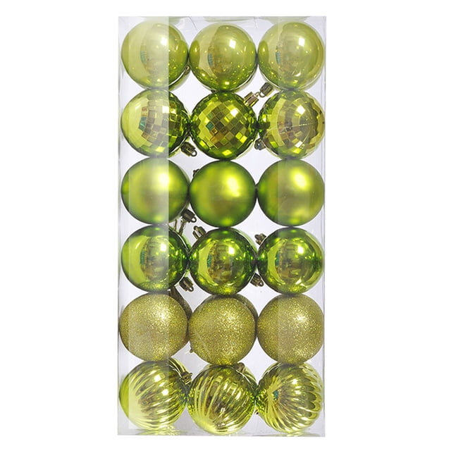 Agiferg 36PCS Christmas Xmas Tree Ball Bauble Hanging Home Party Ornament Decor 6CM