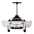 thumbnail image 4 of Best Ride On Cars Fiat 500 Push Car White Stroller, 4 of 6