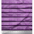 thumbnail image 1 of Soimoi Crepe Silk Fabric Stripe Block Fabric Prints by Yard 42 Inch Wide, 1 of 3
